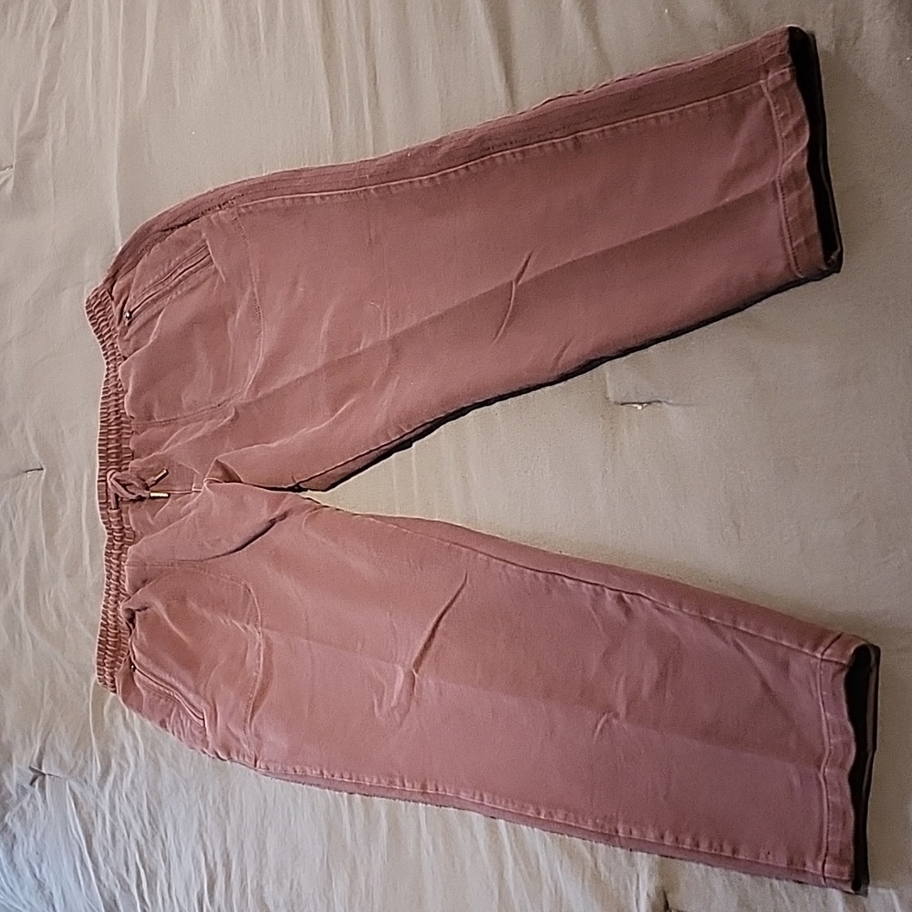 Ascend Burgandy Ribbed Pants